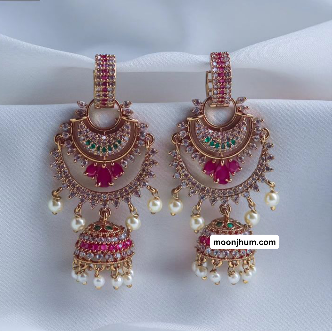 Prisha Hoop Jhumkas